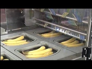 Автоматическая расфасовка и упаковка в боксы фруктов