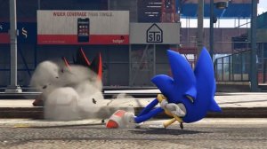 SONIC VS SHADOW - SONIC THE HEDGEHOG VS SHADOW (SONIC BOOM)