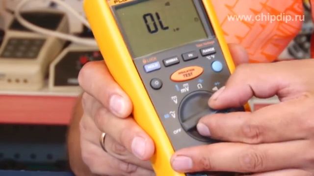 Fluke 1587 мультиметр-мегаомметр смотреть онлайн