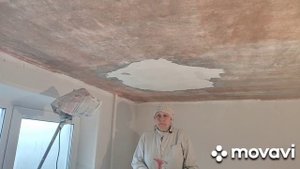 Как зачистить старый потолок с рустом  от набела, шпаклёвки
