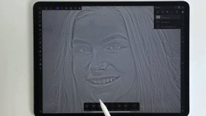 Affinity Photo. Частотное разложение. Ретушь кожи