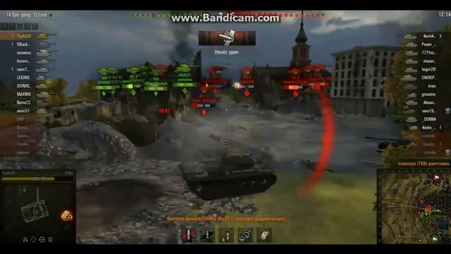 ХОМЯК Т54Е1 ВЫХОДИТ НА ОХОТУ смотреть онлайн