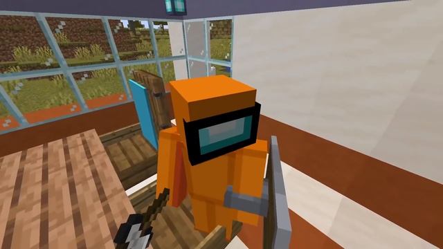 МАЙНКРАФТ, НО ПРЕДАТЕЛЬ МЕШАЕТ НАМ ПРОХОДИТЬ ИГРУ! НОВЫЙ РЕЖИМ - АМОНГ АС В AMONG US! смотреть онлайн