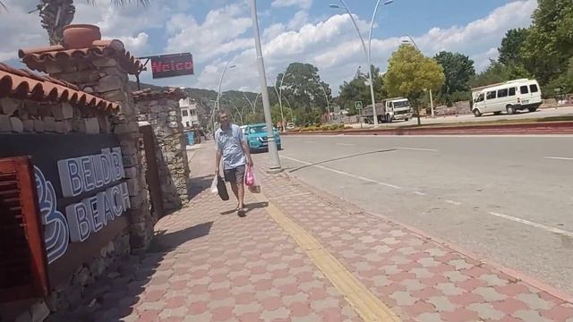 Бельдиби. Прогулка. Идём на рынок.