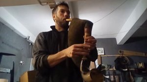 Двухканальная русская волынка. Камаринская.