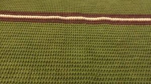 Ковёр крючком своими руками из трикотажной пряжи