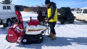 Японский снегоуборщик WADO. Поломки и проблемы эксплуатации