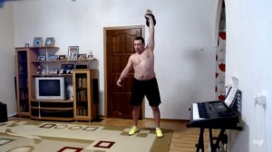 Армейский гиревой рывок гири 16 кг 240 раз (норматив 1 спортивного разряда при весе до 85 кг)