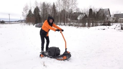 Мотосноуборд полный обзор. Motosnowboard. Мото сноуборд сибмастер для новичка.