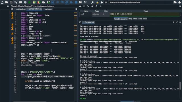 Historical Data from Yahoo finance смотреть онлайн