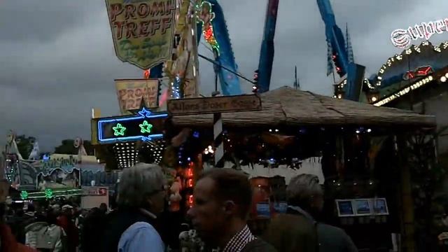 Пивной праздник (Volksfest) в г.Розенхайм, Бавария. смотреть онлайн