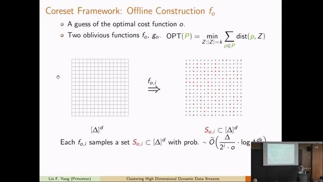 Lin F. Yang on Clustering High Dimensional Dynamic Data Streams смотреть онлайн