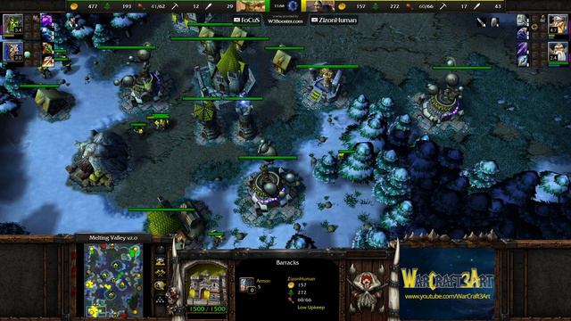 FoCuS(ORC) vs Chaemiko(HU) - Warcraft 3: Classic - RN6626 смотреть онлайн