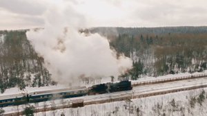 Ретропоезд "Рускеальский экспресс"