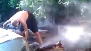 Моем можжевельник от коры