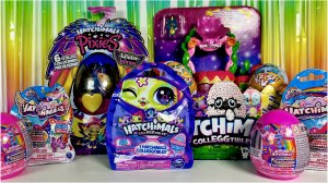 HATCHIMALS MIX! Распаковываем сюрпризы от HATCHIMALS collEGGtibles and PIXIES, а так же KRISPIKI