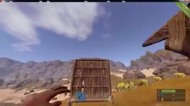 Бросок кирки и топора в RUST Experimental смотреть онлайн