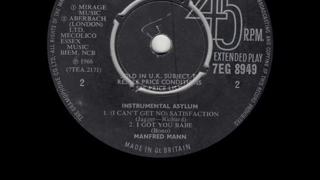 Manfred Mann - Instrumental Asylum EP смотреть онлайн