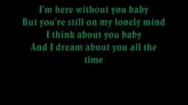 3 Doors Down - Here Without You [Lyrics] смотреть онлайн