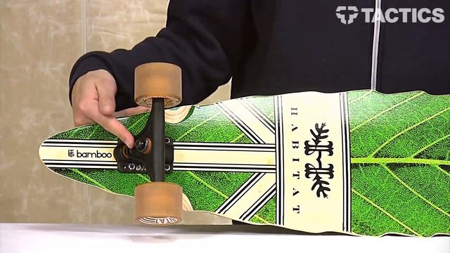 Habitat Leaf Lines 41 Inch Complete Longboard Review - Tactics.com смотреть онлайн