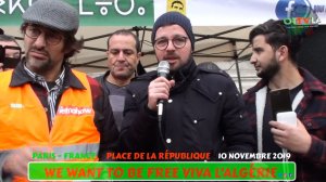 OTTVLA / WE WANT TO BE FREE VIVA L'ALGÉRIE  - 10 NOVEMBRE 2019