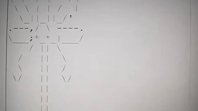 ASCII Art Animation "TO THE NINES" (Music by Cosmos Computer Music) смотреть онлайн