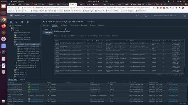Turn on Harbor Registry in Tanzu