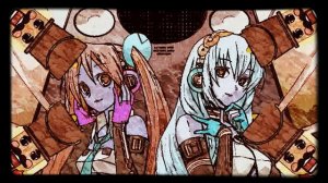 Miku and Luka's blueberry inflation western