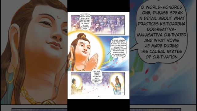 Ksitigarbha Bodhisattva Sutra (Comic) _ 004 #shorts