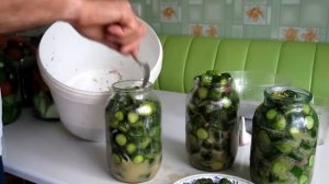 Огурцы в горчице на зиму.Как приготовить огурцы в горчичной заливке.Огурцы в горчичной заливке