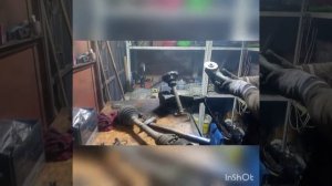 замена подвесного подшипника и  пыльников внутренних гранат на фольксваген т4 2.5тди