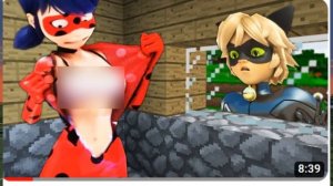 Детский контент в майнкрафте...