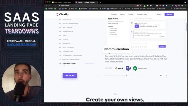 SaaS Landing Page Teardown: ClickUp - What a great example! смотреть онлайн