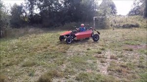 Багги с двигателем от мопеда альфа