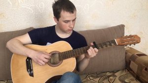 ТАНЦЫ МИНУС - ПОЛОВИНКА (НА ГИТАРЕ) ФИНГЕРСТАЙЛ