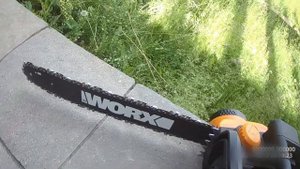 Watch before buying Electric Chainsaw - Worx 16 Inch Electric Chainsaw Review, WORX WG303.1 Chainsa