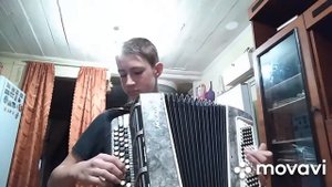 Вальс "Под небом Парижа". Исполнение на баяне.
