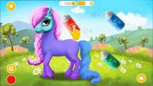 Маленькие Пони Курорт для Модниц.Маникюр Спа  и Парикмахерская для  Лошадок.Мультик для Детей
