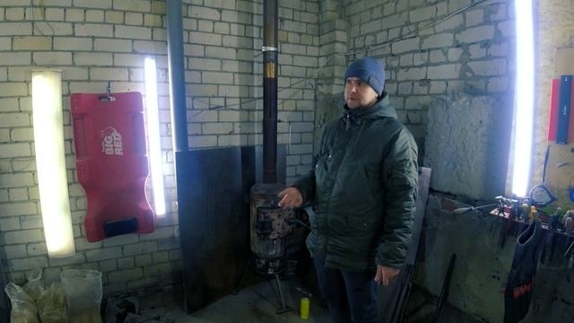 Супер буржуйка в гараж! смотреть онлайн