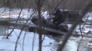 Вездеход-танкетка. На зиму то что нужно для наших дорог