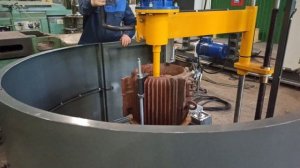 Станок для обрезки и удаления всыпных обмоток статоров РИФЖ 041618.004