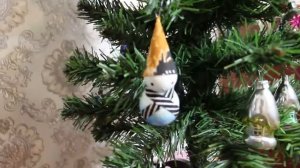 МОЯ РЕТРО ЁЛКА / НАРЯЖАЕМ ЁЛКУ РЕТРО-ИГРУШКАМИ / RETRO CHRISTMAS TREE /DECORATING THE CHRISTMAS TRE