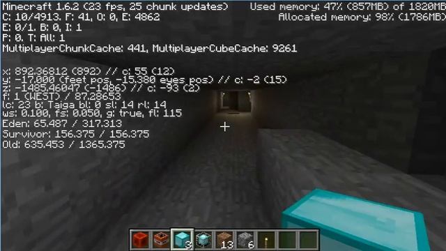 Minecraft - Barteks2x's Cubic Chunks Mod(1.6.2) | Pre-Alpha tech demo смотреть онлайн