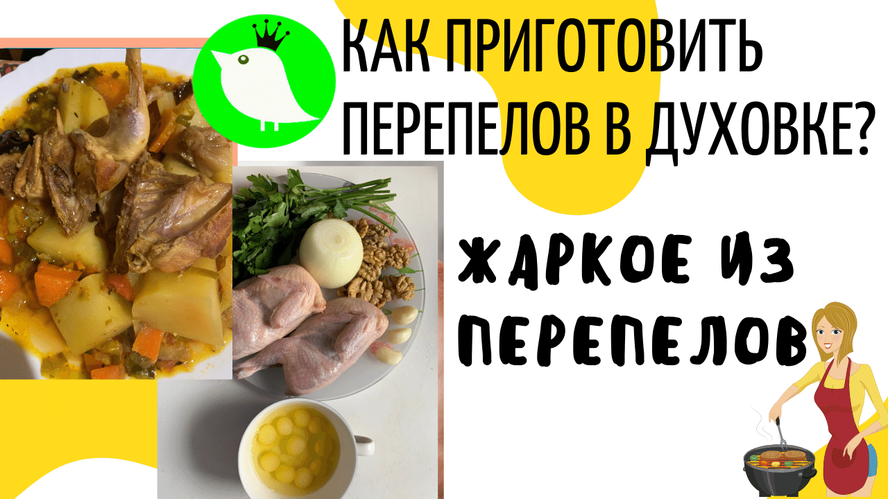 Как приготовить перепелов в духовке. Жаркое из перепелов от МОИ перепела