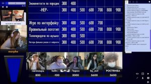 СВОЯ ИГРА С ЛЕРОЙ,ХЕЛИНОМ,РОСТИКОМ,BY_OWL,LERON | КИШКИ СКВАД
