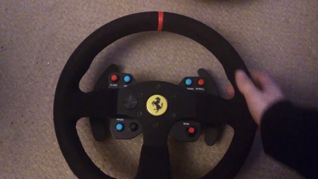Thrustmaster Ferrari 599XX Alcantara Wheel Addon First Look