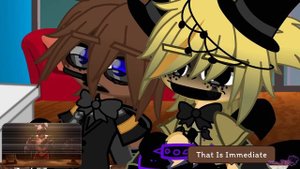 FNAF 1 Reacts To The “Glamrock Bonnie Interview” | FNaF | (Gacha Club)
