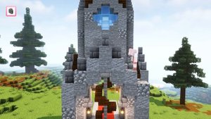 Minecraft: How to Build a Medieval Church Tutorial
