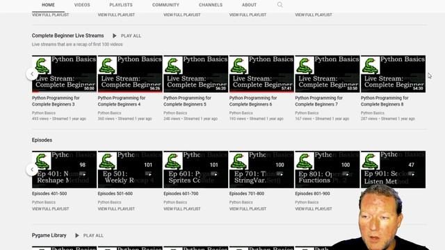 Python Basics Tutorial New Trailer and Page Layout