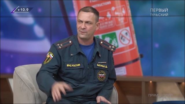 В телепередаче Фонари Павел Быстров рассказал  про пожарную безопасность в осенне-зимний период